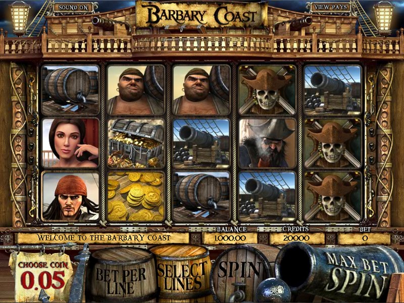 Игровой автомат «Barbary Coast» на официальном сайте казино Дрифт