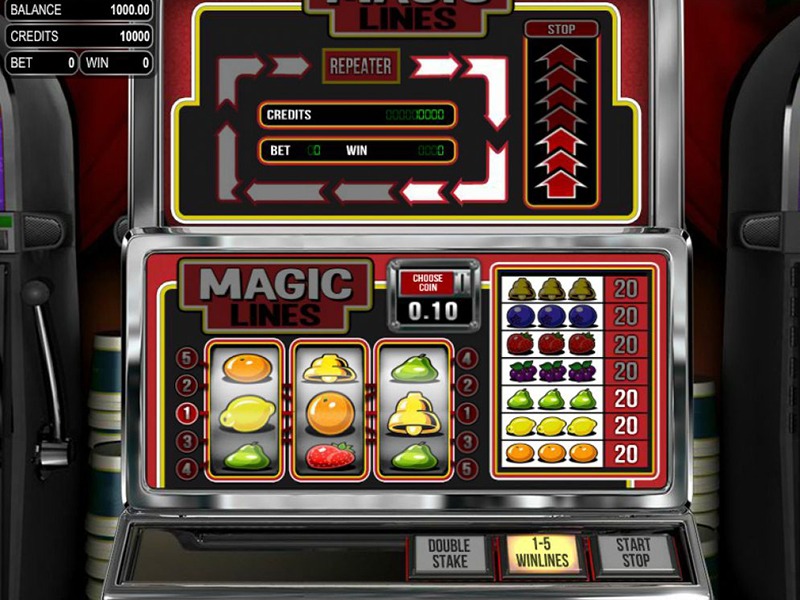 Игровой автомат «Magic Lines» в казино Вулкан